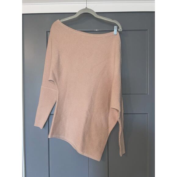Reiss Pink Off-the-Shoulder Sweater - Picture 5 of 9